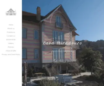 Casa-Miradouro.com(Casa Miradouro) Screenshot