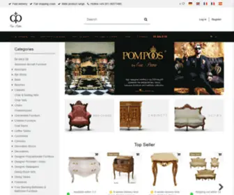 Casa-Padrino.com(Casa Padrino Baroque Furniture and Luxury Home Decoration) Screenshot