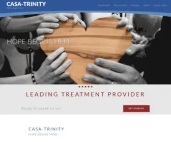 Casa-Trinity.org(Addiction) Screenshot