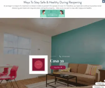 Casa39APTS.com(Casa 39) Screenshot