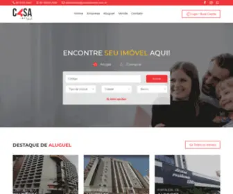 Casa4Imoveis.com.br(Página Inicial) Screenshot