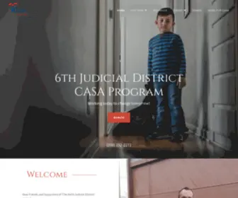 Casa6ID.org(6th Judicial District CASA Program) Screenshot