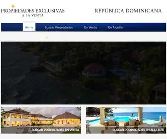 Casa809.com(Dominican Republic Real Estate for Sale Casa Home Campo Land) Screenshot