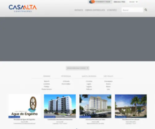 Casaalta.com.br(Construções) Screenshot