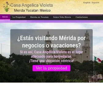 Casaangelicavioleta.com(Casa Angelica Violeta) Screenshot