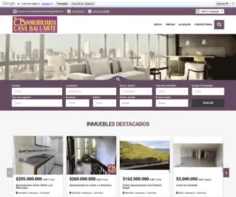 Casabaluarte.com.co(Venta) Screenshot