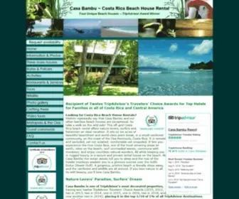 Casabambu-Beach-House-Rentals.com(Costa Rica Beach House Rentals) Screenshot