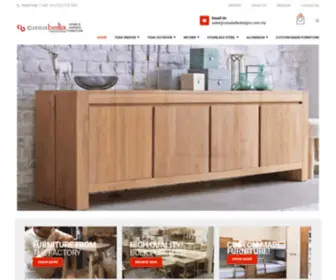 Casabelladesigns.com.my(Teak Furniture Malaysia) Screenshot