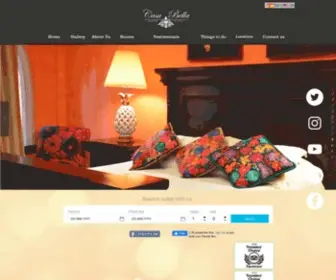 Casabellahotel.com(Hotel Hacienda exclusive style) Screenshot