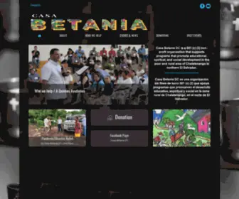 Casabetaniadc.org(Casa Betania DC) Screenshot