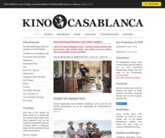 Casablanca-Berlin.de(Kino Casablanca) Screenshot