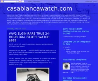 Casablancawatch.com(Hot chronographs) Screenshot