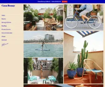 Casabonay.com(Casa Bonay) Screenshot