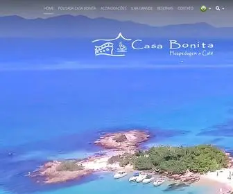 Casabonitadailha.com(Pousadas em ilha grande) Screenshot