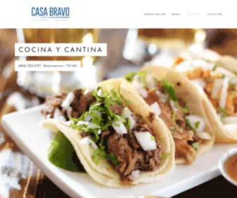 Casabravostarkville.com(Casa Bravo) Screenshot