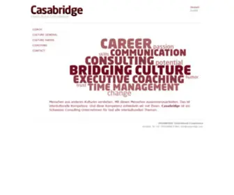 Casabridge.com(Casabridge Intercultural Competence) Screenshot