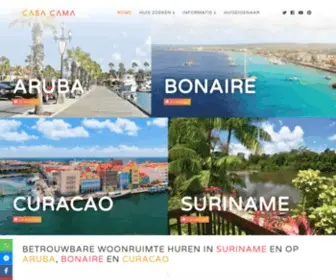 Casacama.com(ARUBA) Screenshot