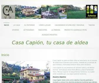 Casacapion.es(Casa de aldea) Screenshot