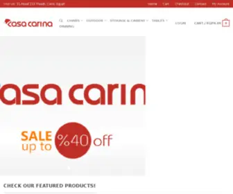 Casacarina.co(Furniture) Screenshot