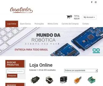 Casacarlos.com.br(Casa Carlos) Screenshot