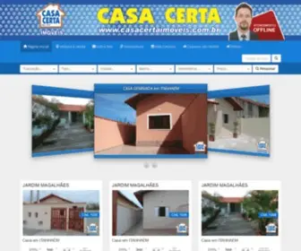 Casacertaimoveis.com.br(Chácaras) Screenshot