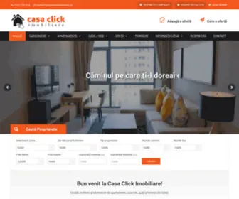 Casaclickimobiliare.ro(Agenţia Casa Click Imobiliare Galaţi) Screenshot