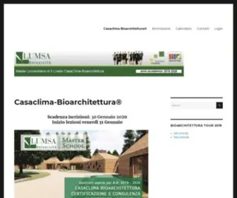 Casaclimabio.com(Roma) Screenshot