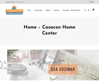 Casacon.com(Casacon Home Center) Screenshot