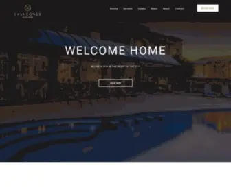 Casacondecity.com(Welcome Home) Screenshot