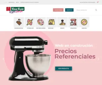Casacosta.cl(Todo un Mundo en Reposteria) Screenshot