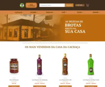 Casadacachacabrotas.com.br(Casa da Cachaça) Screenshot