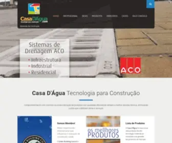 Casadagua.com(Diprotec) Screenshot