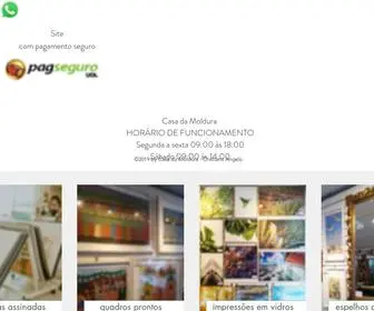 Casadamoldura.com.br(Casa da Moldura) Screenshot