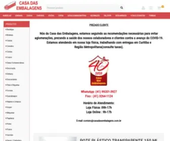 Casadasembalagens.com.br(CASA DAS EMBALAGENS) Screenshot