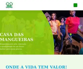 Casadasmangueiras.org.br(Casa das Mangueiras) Screenshot