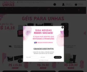 Casadasunhas.com.br(Casa das Unhas) Screenshot