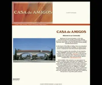 Casadeamigosmhp.com(Casa De Amigos) Screenshot