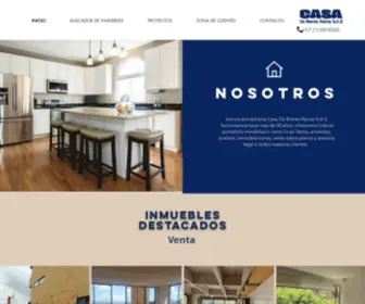 Casadebienesraices.com(Inmobiliaria Casa de Bienes Raices S.A.S) Screenshot