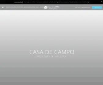 Casadecampo.com.do(Casa de Campo) Screenshot