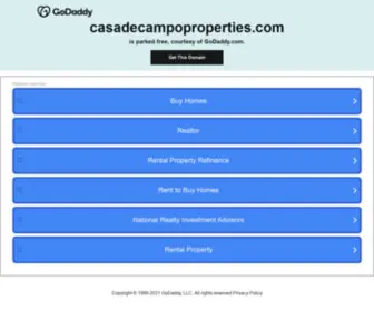 Casadecampoproperties.com(Casadecampoproperties) Screenshot