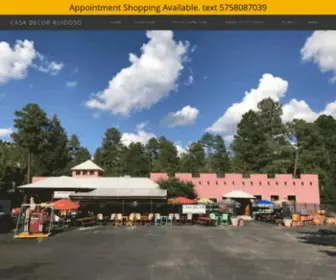 Casadecorruidoso.com(Casa Decor Ruidoso NM) Screenshot