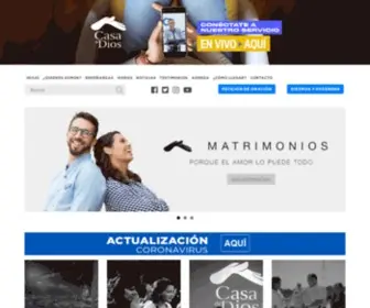 Casadedios.org(Casa de Dios) Screenshot