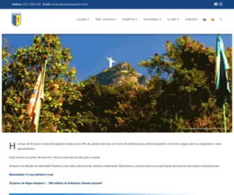 Casadeespanha.com.br(Casa de Espanha) Screenshot