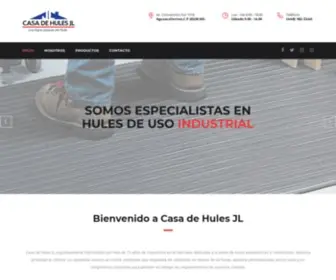 Casadehulesjl.com(Casa de Hules JL Aguascalientes) Screenshot