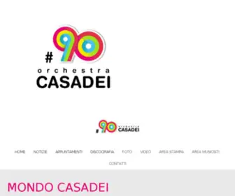 Casadei.it(Orchestra Mirko Casadei) Screenshot