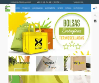 Casadelabolsaecologica.com.mx(Bolsas Ecológicas) Screenshot