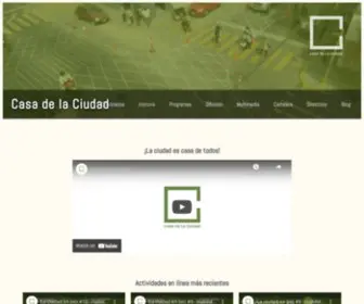 Casadelaciudad.org(casadelaciudad) Screenshot