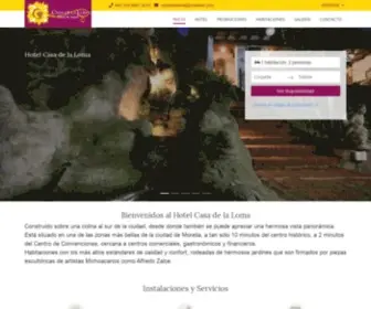 Casadelaloma.com(Casa de la Loma) Screenshot