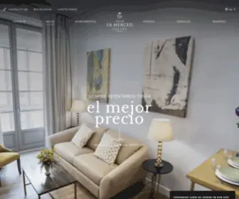 Casadelamercedsuites.com(Casa de la Merced Suites) Screenshot