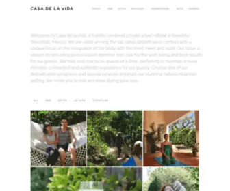 Casadelavida.com.mx(Casa de la Vida) Screenshot